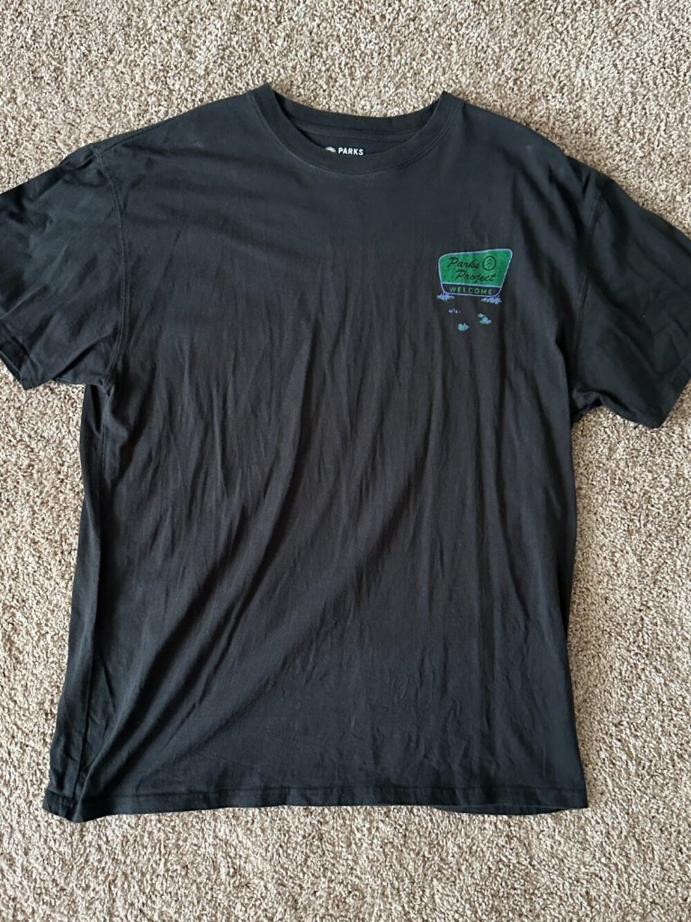 Parks Project National Parks Short Sleeve T-Shirt - Grey - Size XL